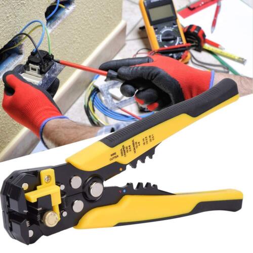 Self-adjusting cable crimper plier for wires