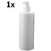 Introduction image of the 500ml PET plastic shampoo dispenser bottles with pump