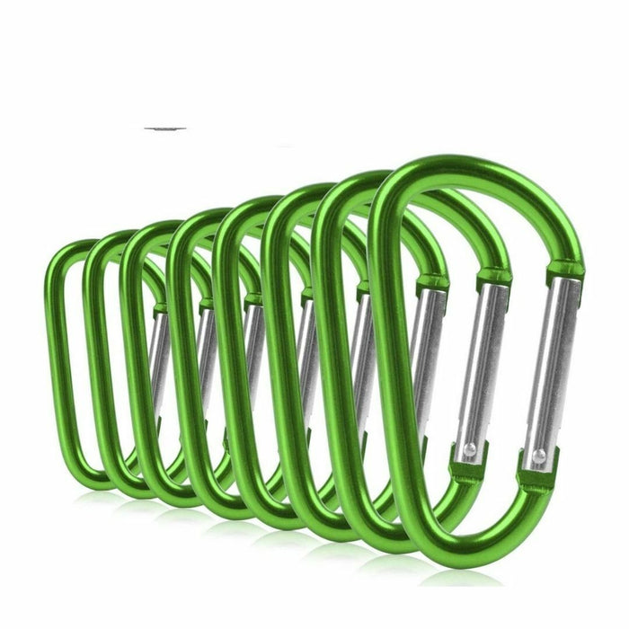 Smooth-operating carabiner attachment for secure connections