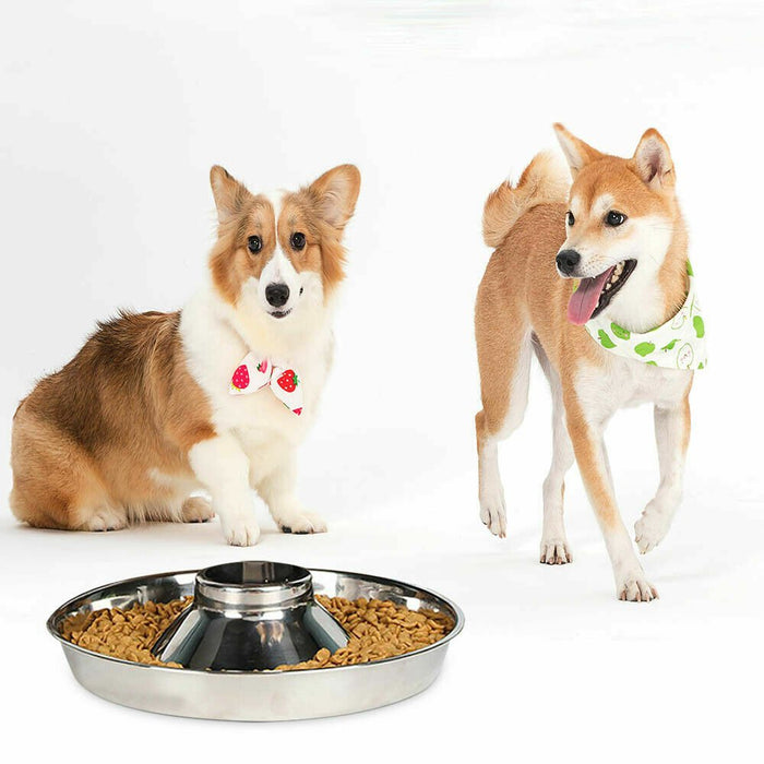 Pet bowl with a smooth surface for worry-free eating