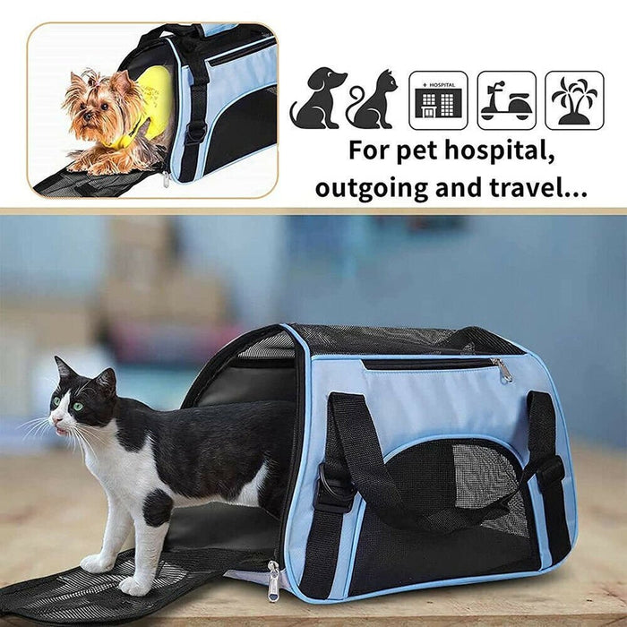 Soft Handle Pet Carrier - Easy and Comfortable to Travel