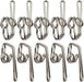 Solid Metal Curtain Hooks - Durable and Reliable