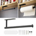 Stainless steel paper towel holder for kitchen and bathroom