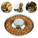 Stainless steel pet feeder bowl