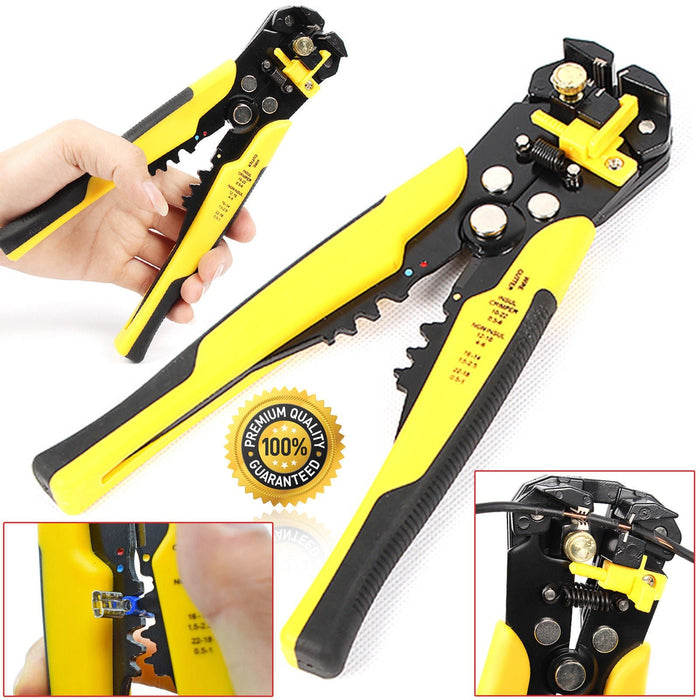 Tool Size: 20.5cm (L) x 6.5cm (W) - Crimping Tool