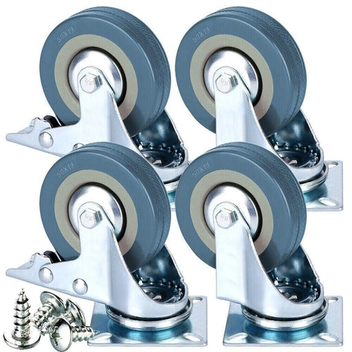 Versatile Industrial Caster Wheels - Ideal for Various Applications