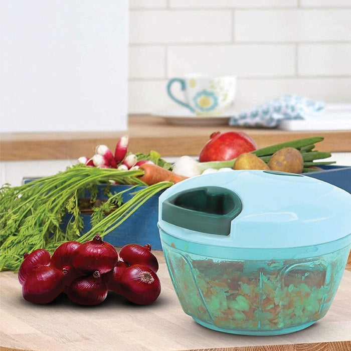 Versatile vegetables chopper for slicing, blending, and more