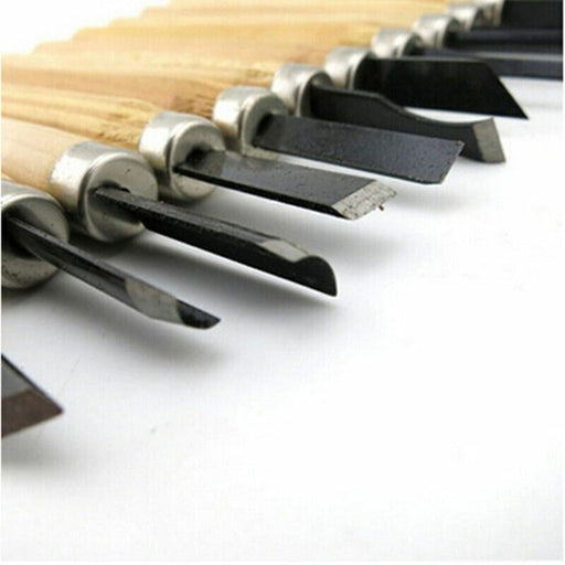  Introduction image of the 6pcs Wood Carving Hand Knife Chisel Woodworking Whittling Cutting Tool Kit Set