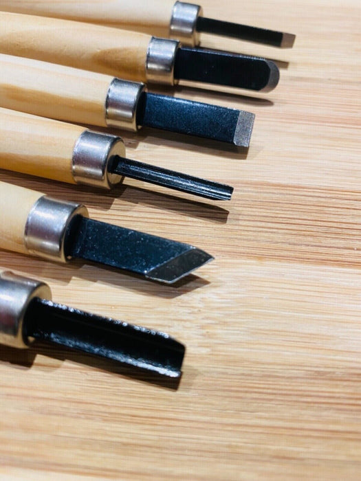 Close-up image highlighting the smooth and comfortable natural wood handles