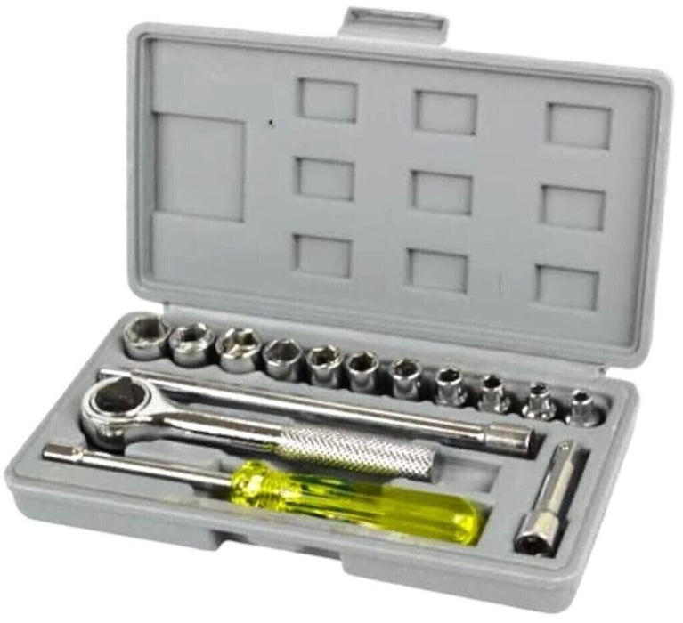 Ratchet Driver and Socket Assortment - Tool Variety Display